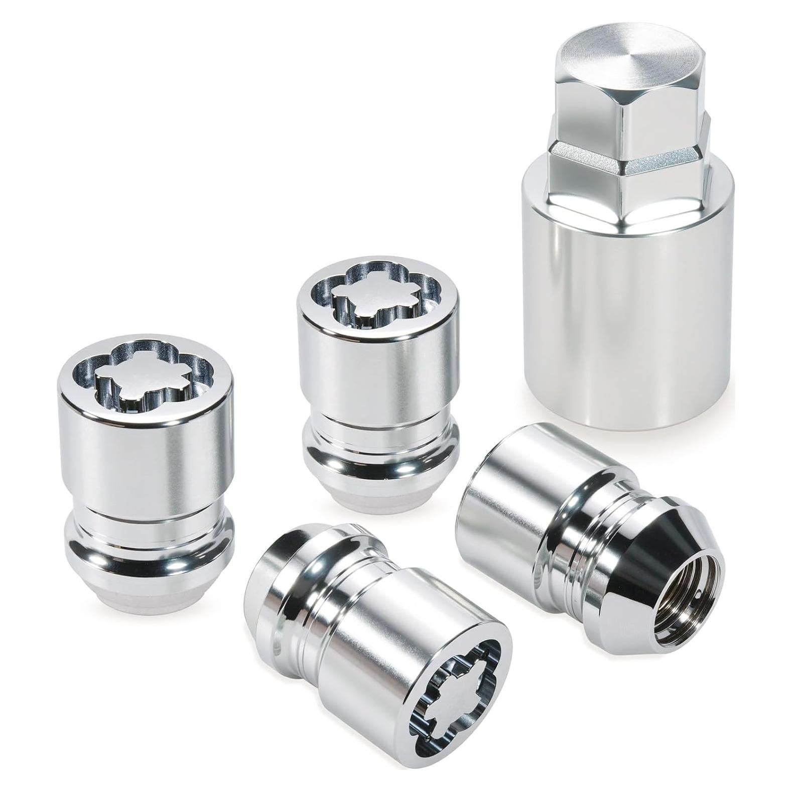 Bloqueos de Rueda Maureen M12 x 1.25 Antirrobo 4 Piezas