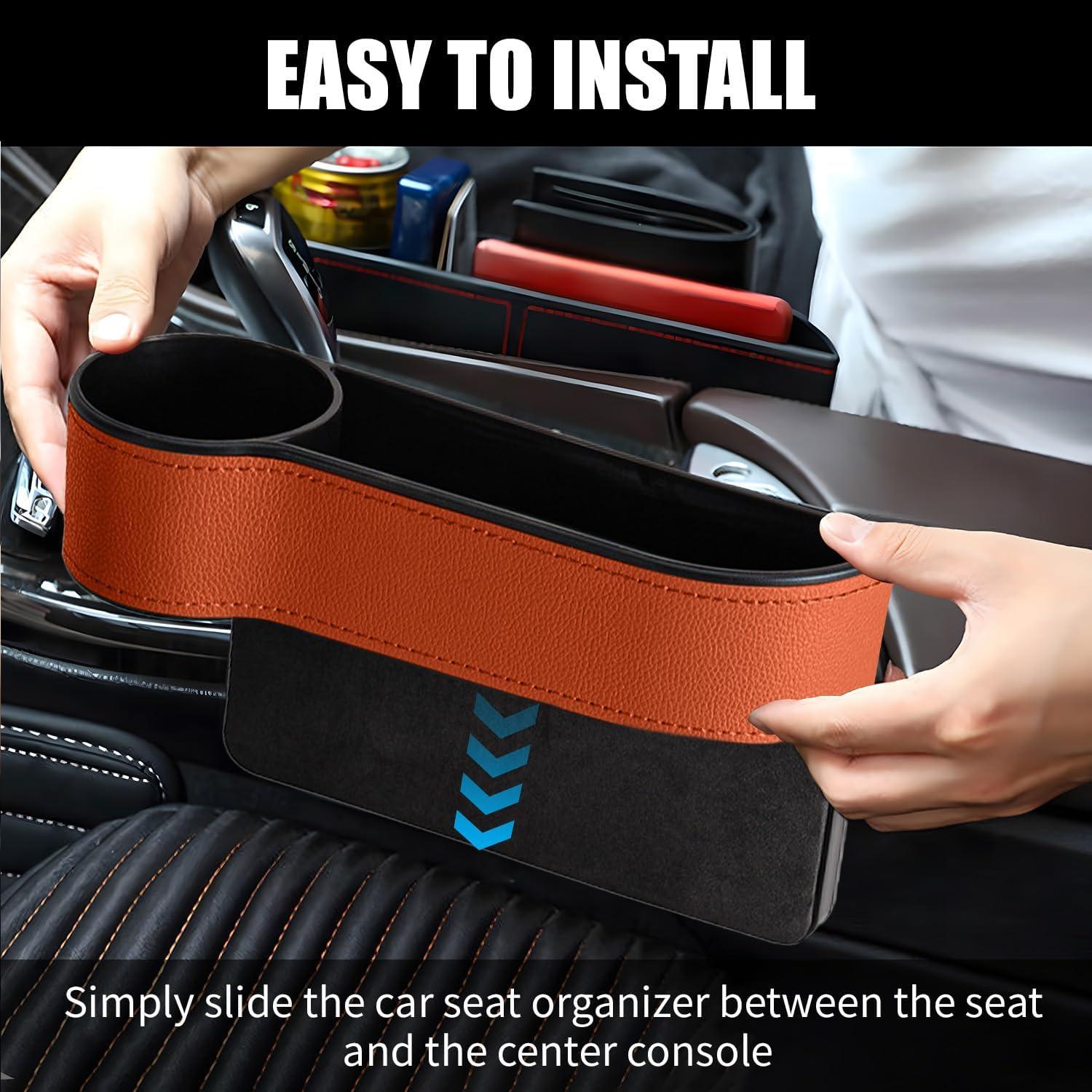 Organizador de Asiento para Coche Hbxdeco Marrón Conductor