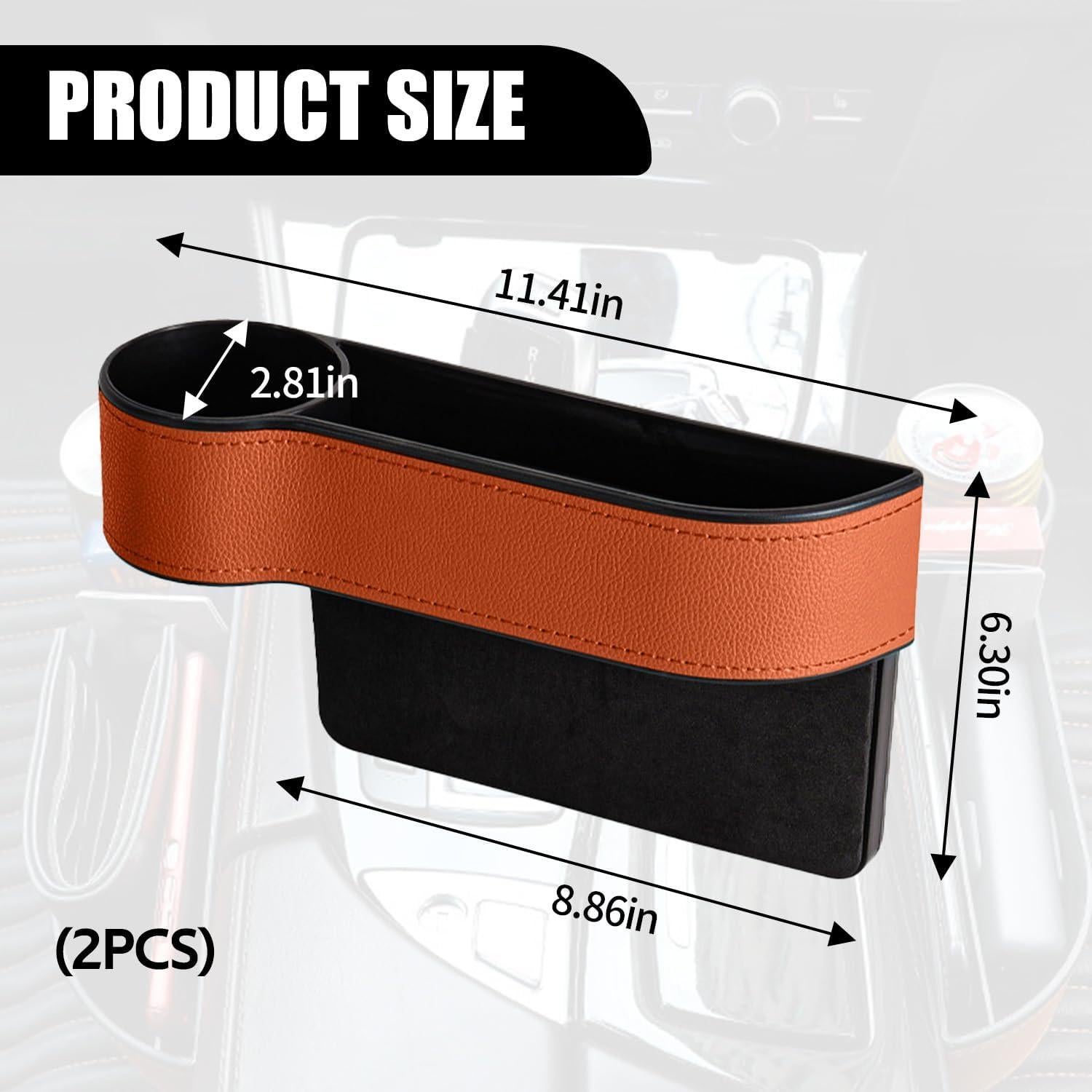 Organizador de Asiento para Coche Hbxdeco Marrón Conductor