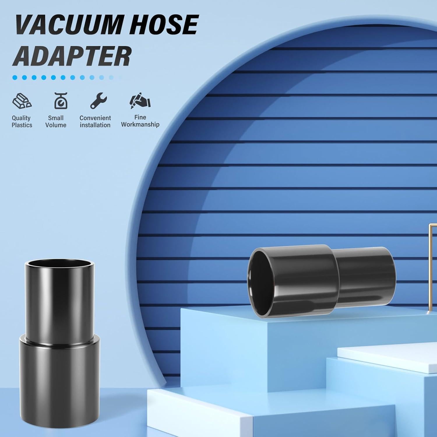 Adaptador Universal de Manguera de Aspiradora MEANLIN 2 Piezas