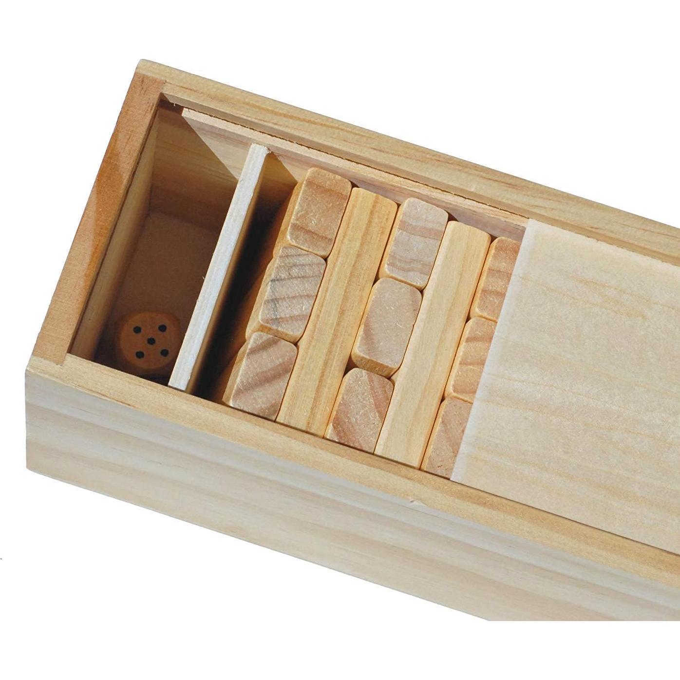 Libro de Invitados de Boda Personalizado WE Games - 54 Bloques de Madera