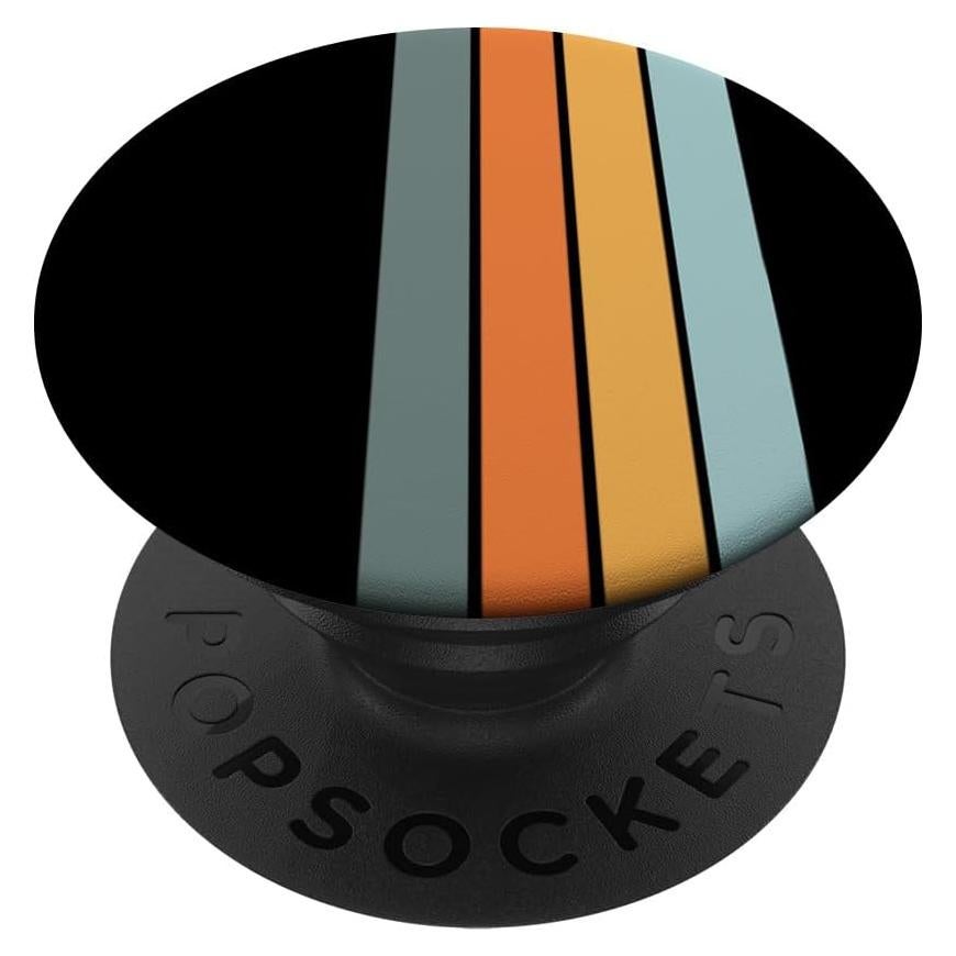 PopSockets Standard PopGrip Retro Atardecer Negro 136g