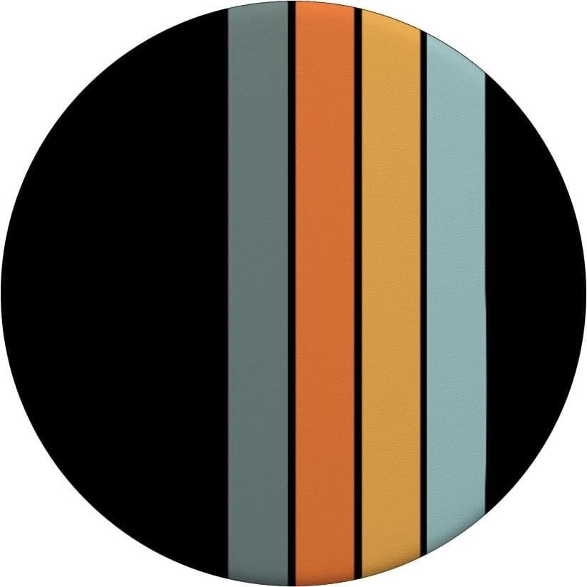 PopSockets Standard PopGrip Retro Atardecer Negro 136g