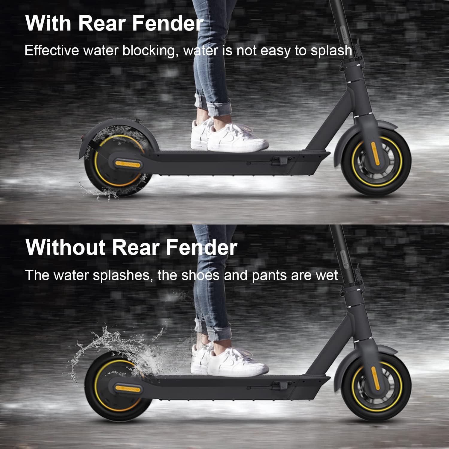 Guardabarros trasero Yungeln G30 para scooter eléctrico