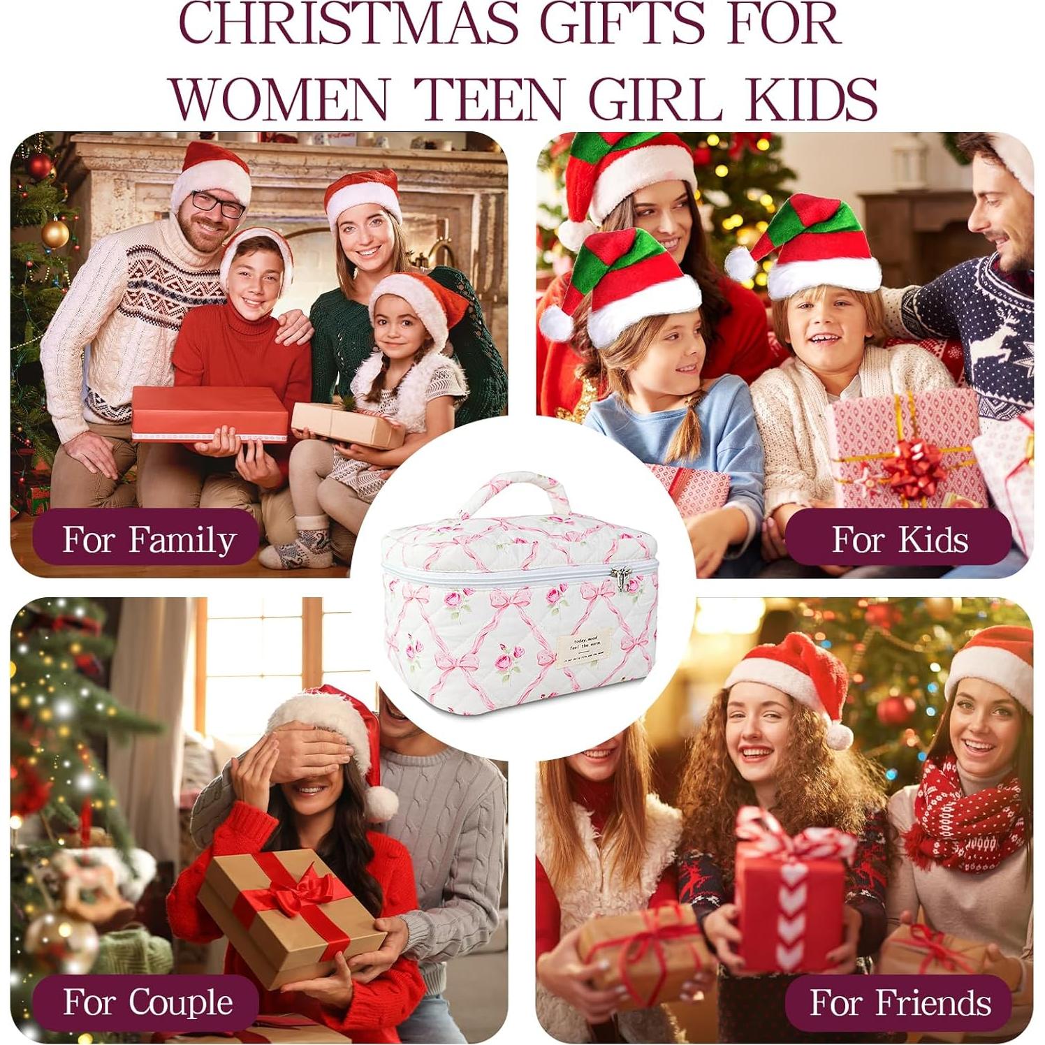 Organizador de Bolsa de Maquillaje AMZMA Acolchada 25.9 cm