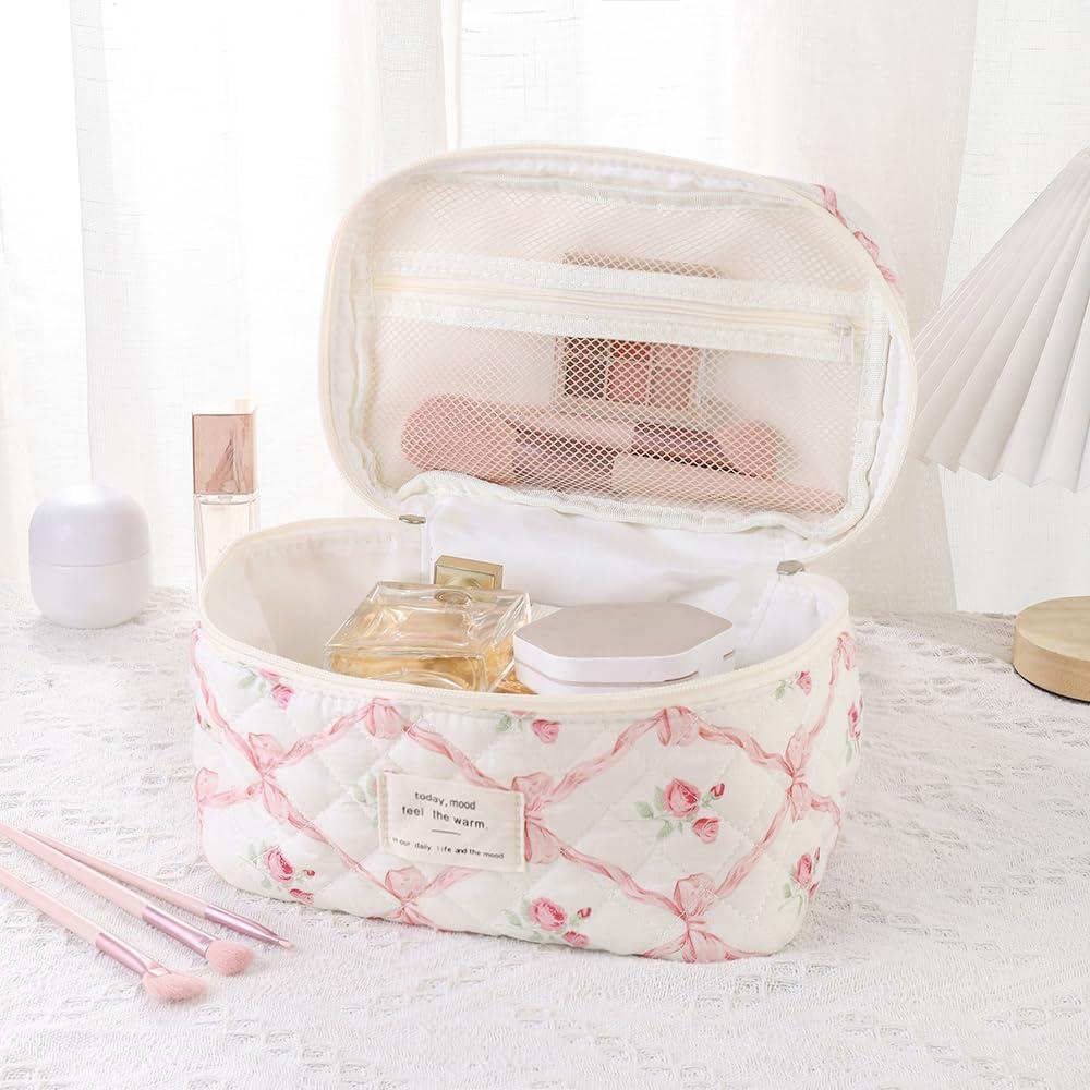 Organizador de Bolsa de Maquillaje AMZMA Acolchada 25.9 cm