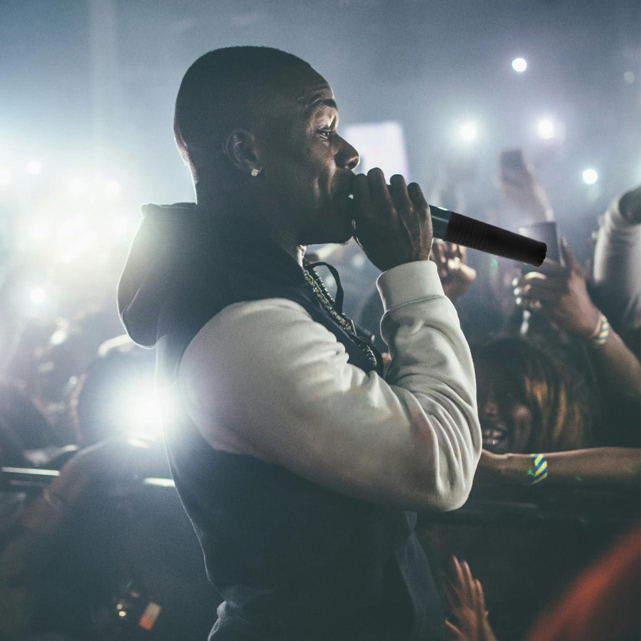 Cubierta de Silicona para Mango de Micrófono 2PCS - Negra