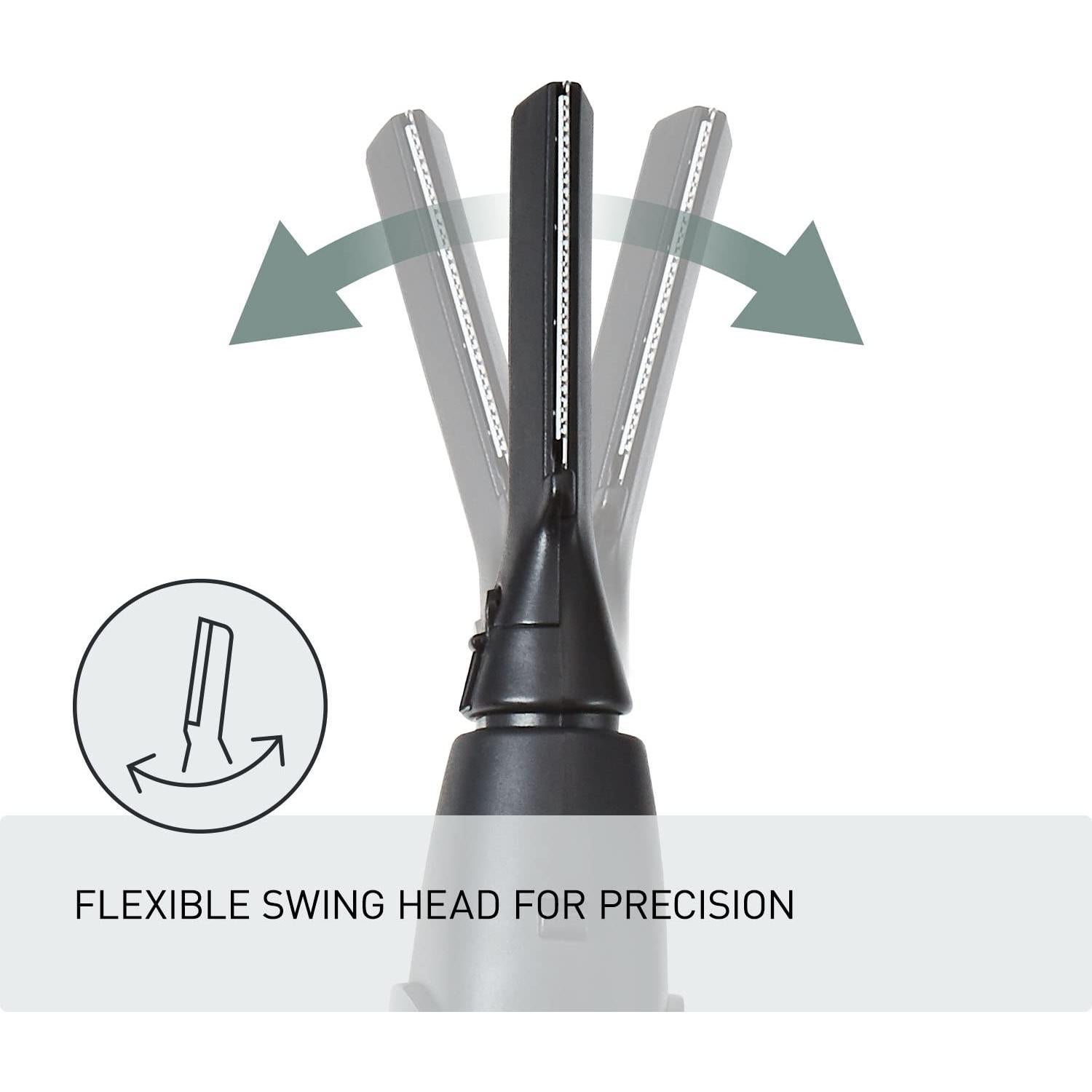 Recortadora Facial Panasonic ER-GM40-K, Húmedo/Seco, Negro