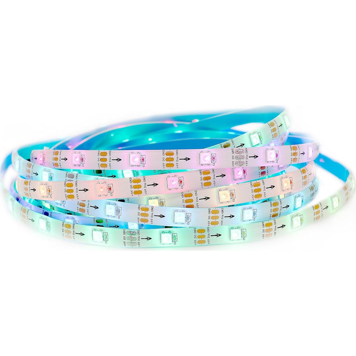 Tira LED WS2812b 3.0m 30 LEDs RGB Control Remoto APP