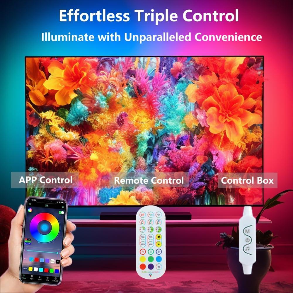 Tira LED WS2812b 3.0m 30 LEDs RGB Control Remoto APP