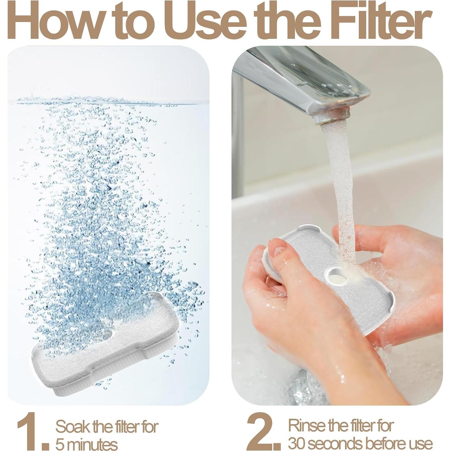 8 Filtros de Reemplazo para Fuente de Agua Gatos PETLIBRO