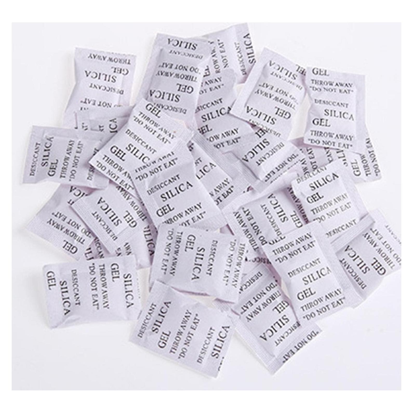 200 Paquetes Gel de Sílice Alimenticio Saycker - Absorbente de Humedad