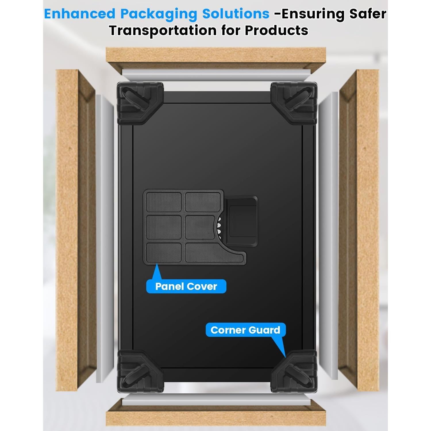 Caja Fuerte Digital FOWORE 3.2 Pies Cúbicos Resistente al Fuego