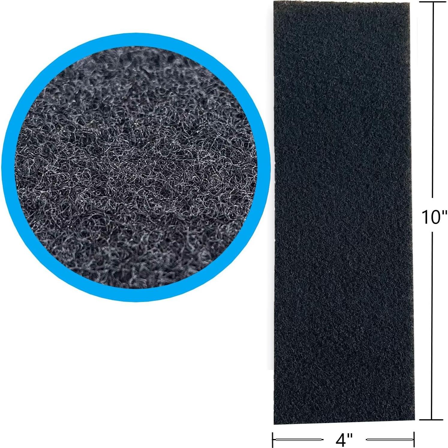 Filtros de Ventilación de Carbón Activado 4"x10" - Paquete de 24