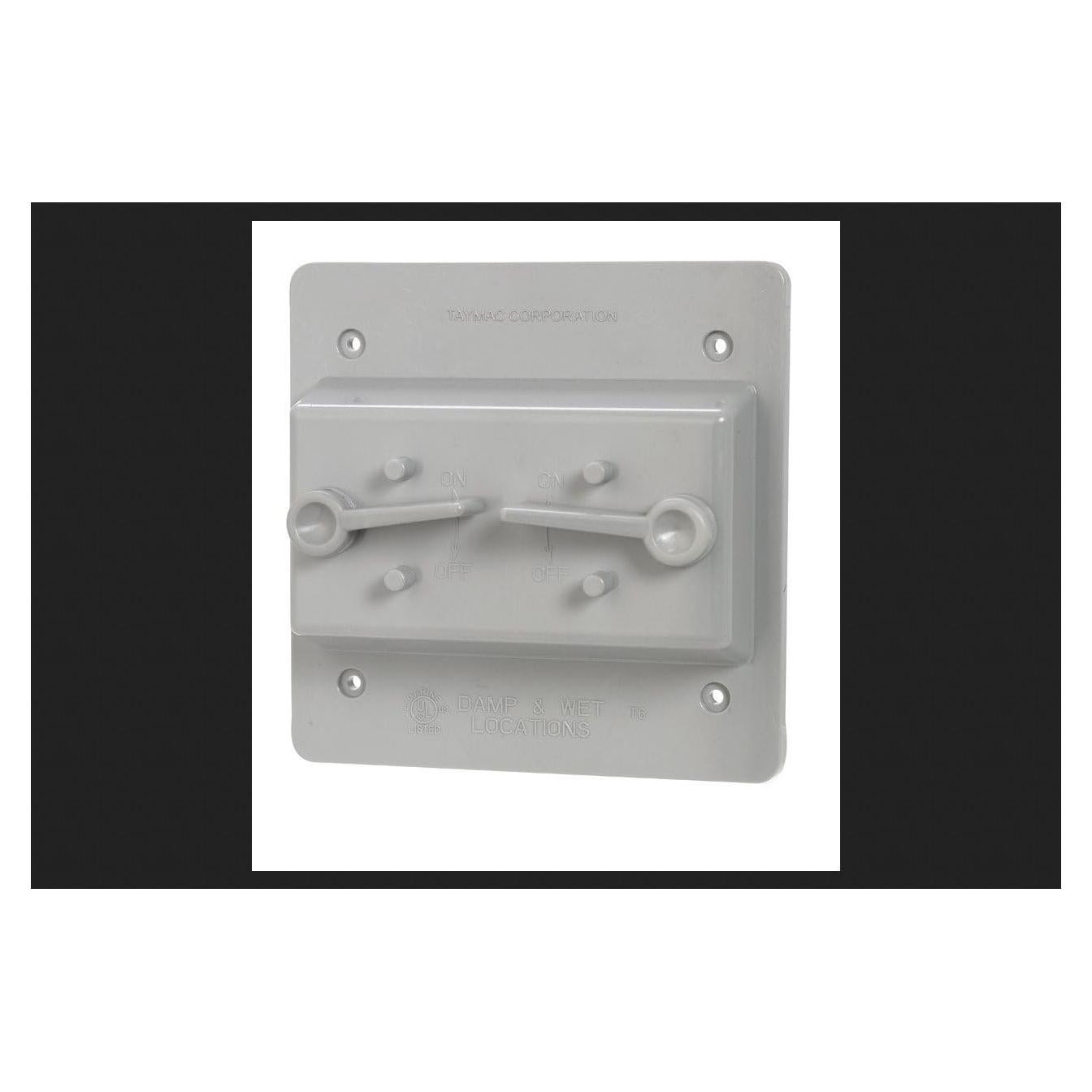 Cubierta a Prueba de Climas BELL PTC200GY 2-Gang Gris