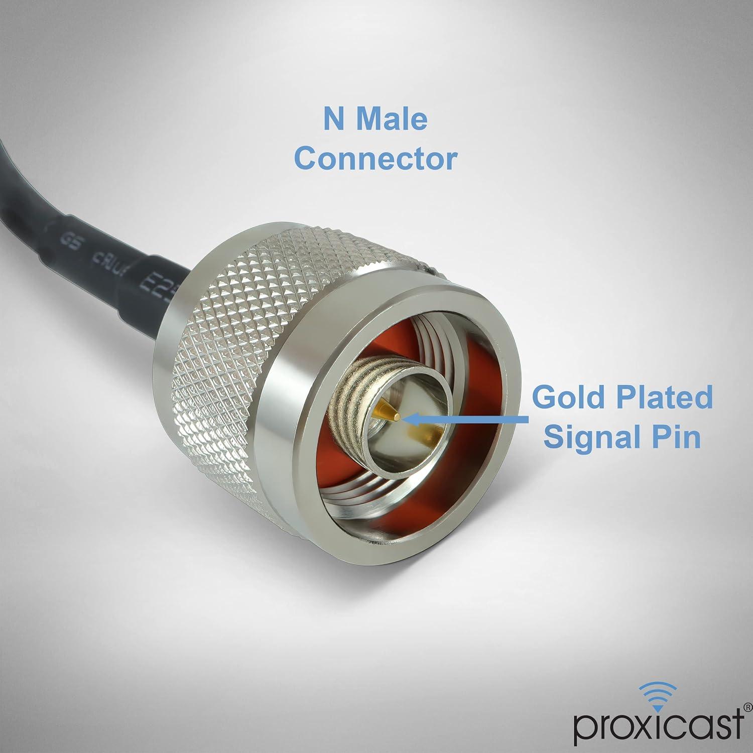 Cable Coaxial Proxicast 0.91 m SMA Macho a N Macho 4G 5G