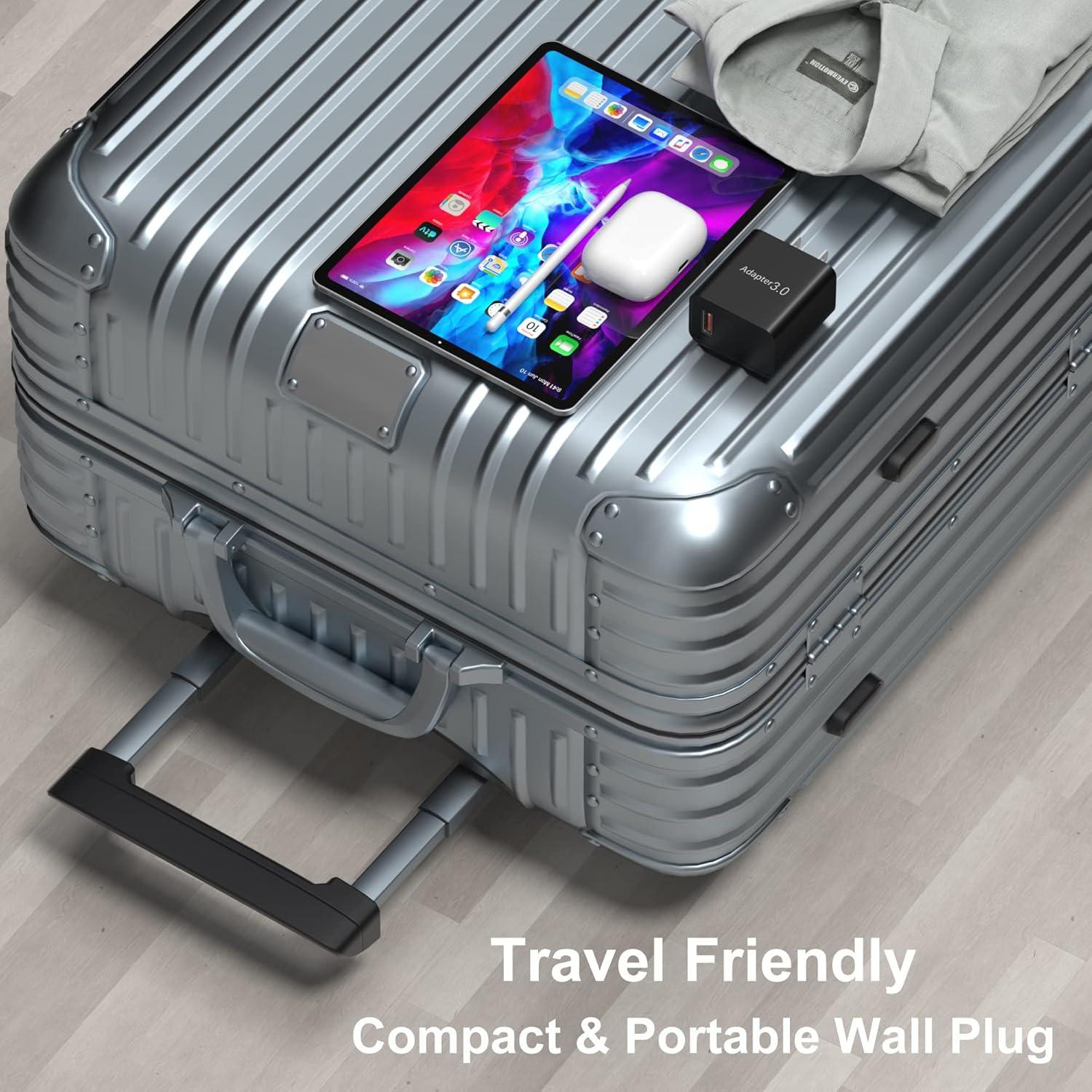 Cargador Rápido USB-A OKRAY 18W Paquete de 2 Adaptadores