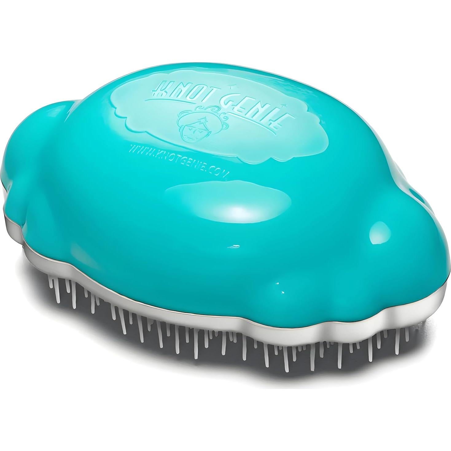 Cepillo Desenredante Knot Genie Teeny Acuamarina para Niños