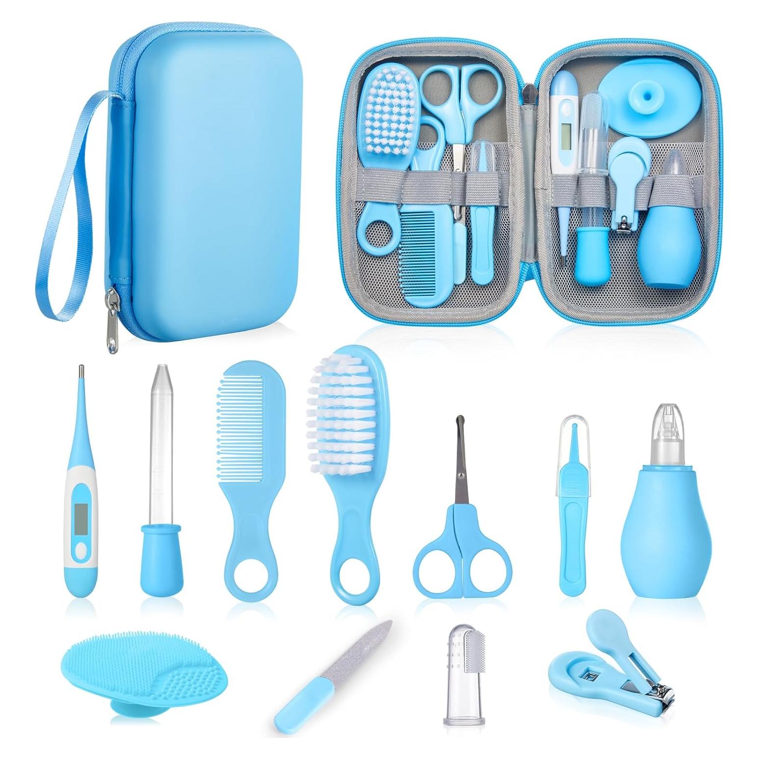 Kit de Cuidado para Bebés Lictin - 12 Piezas, Azul Bebé