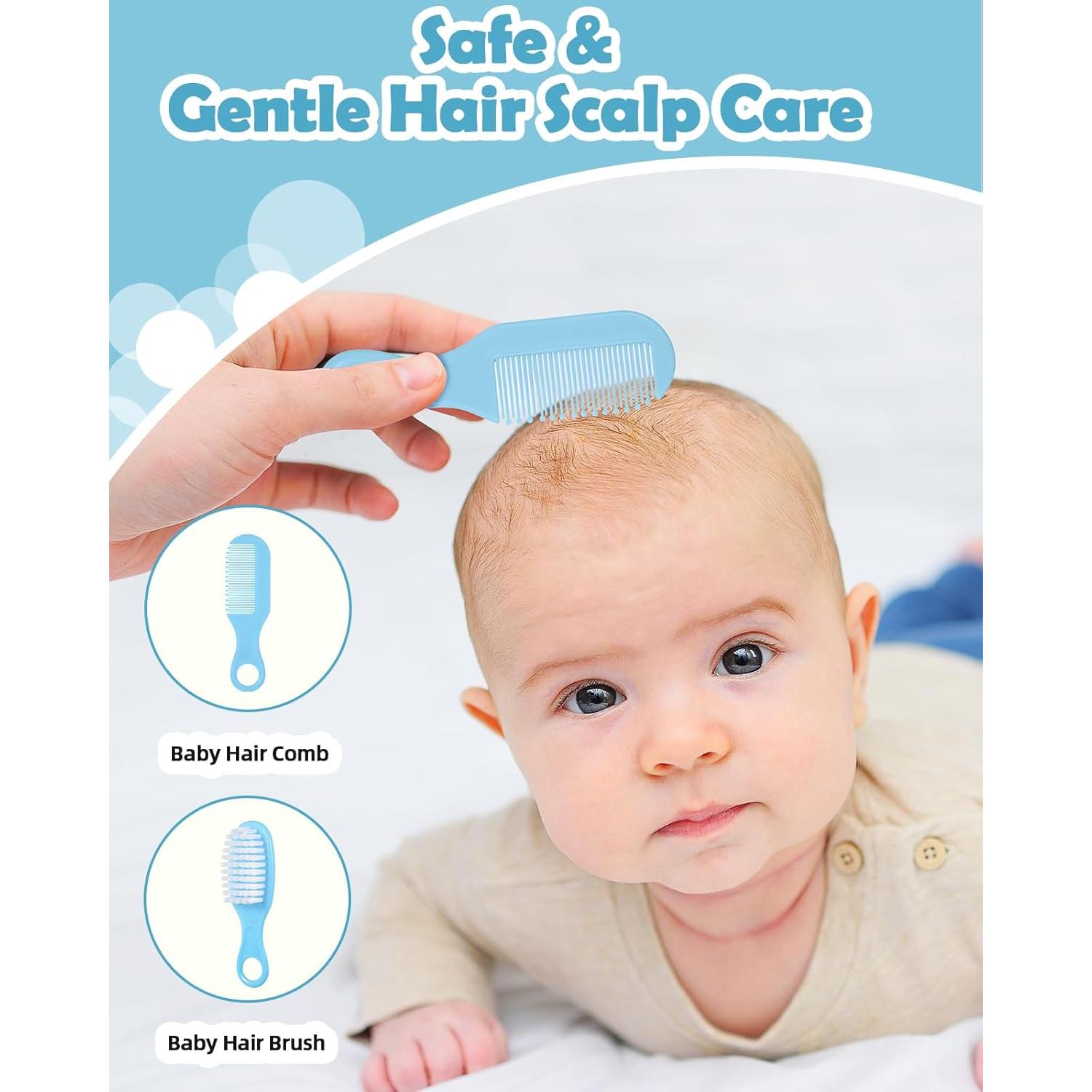 Kit de Cuidado para Bebés Lictin - 12 Piezas, Azul Bebé