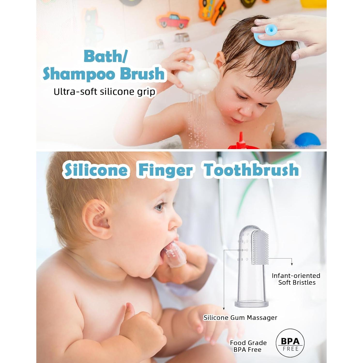 Kit de Cuidado para Bebés Lictin - 12 Piezas, Azul Bebé