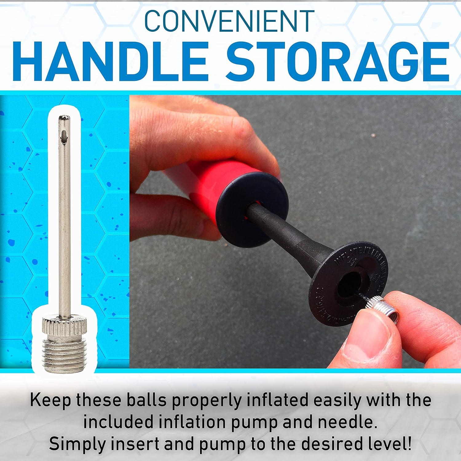 Balones de Fútbol Franklin Sports Junior - 12 Unidades con Bomba