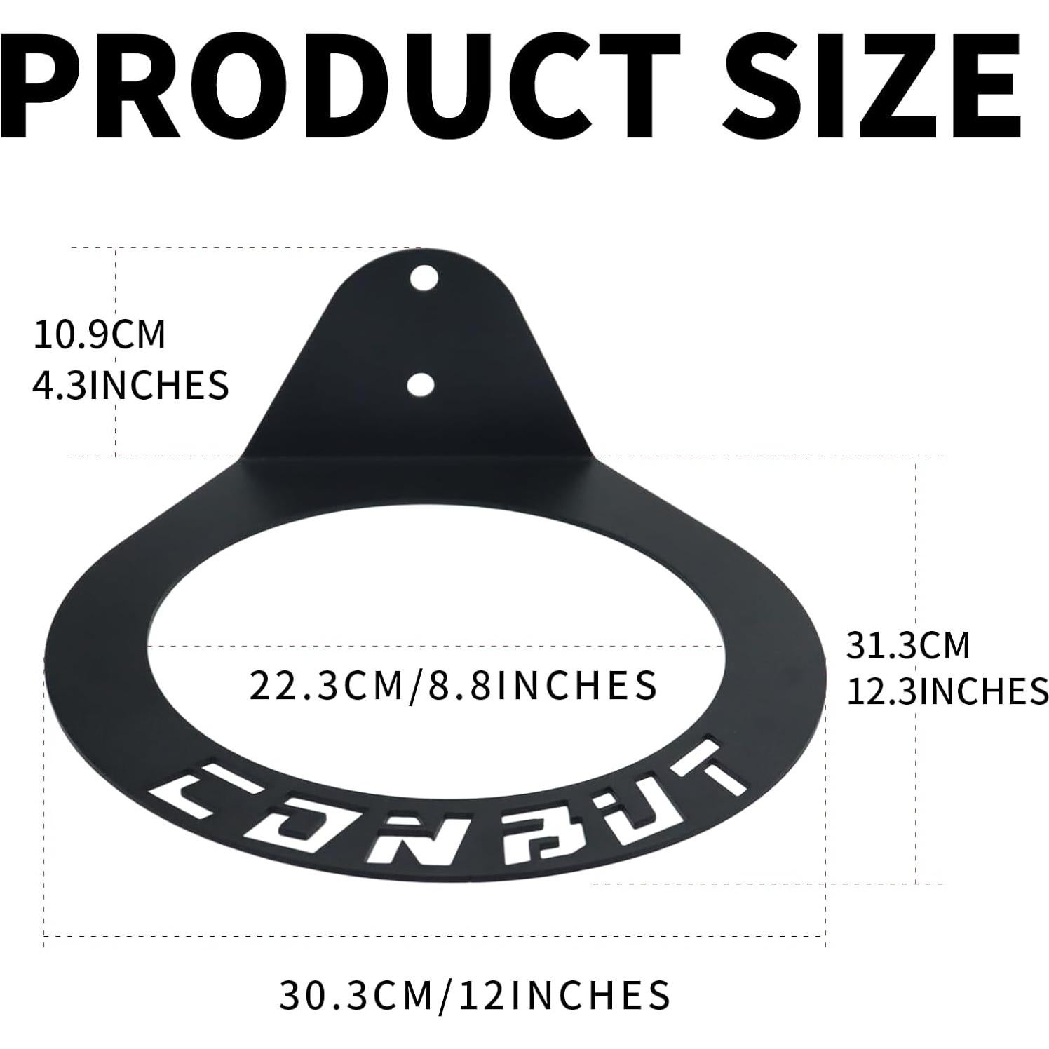 Soporte de Pelotas Medicinales CONBUT 22.3 cm Montado en Pared