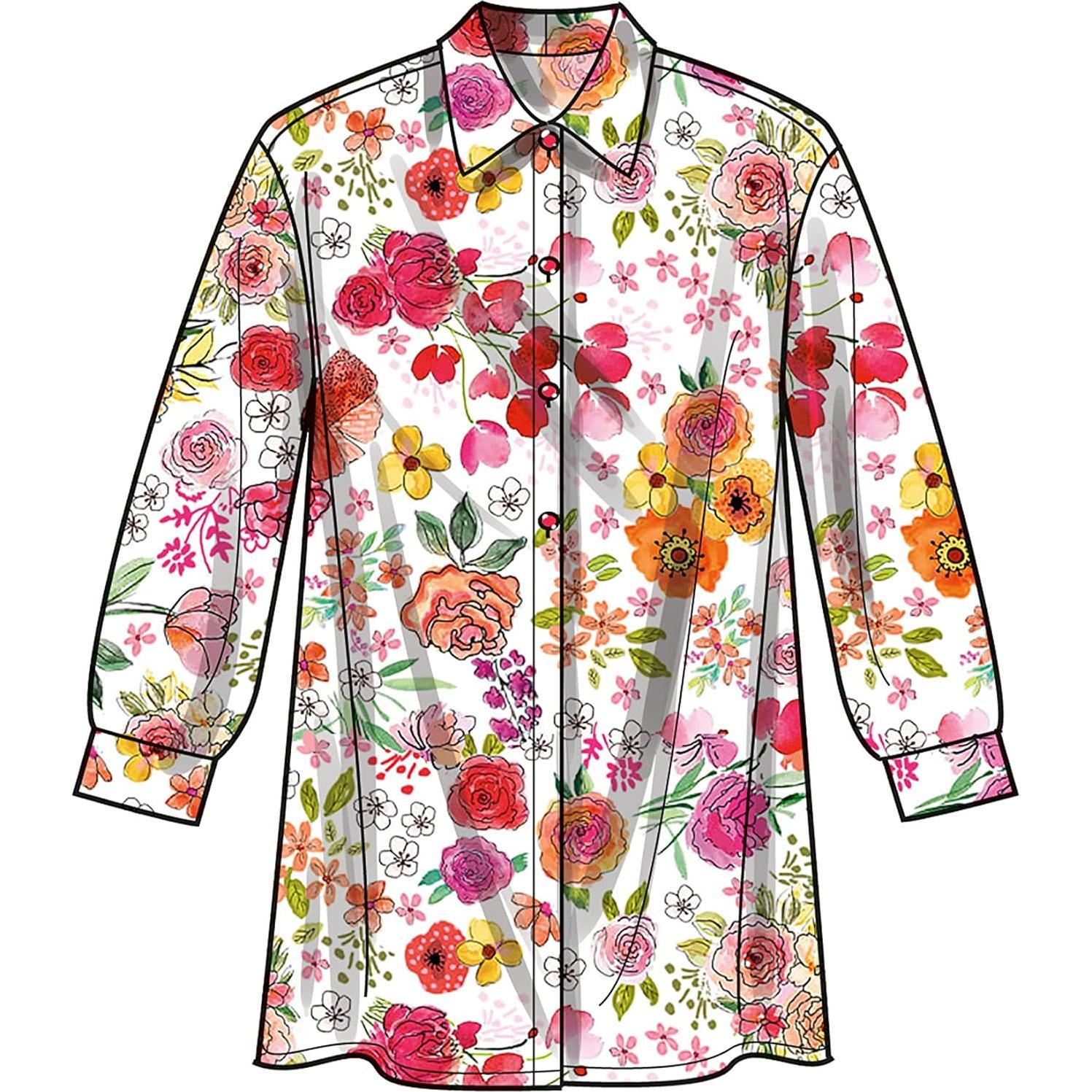 Kit de Patrones de Costura Simplicity para Camisas Tallas 20W-28W