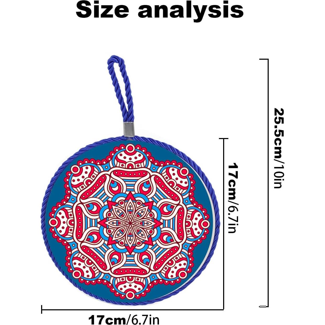 5 Trivetes de Cerámica JGZTJXNK Redondos 17cm Antideslizantes