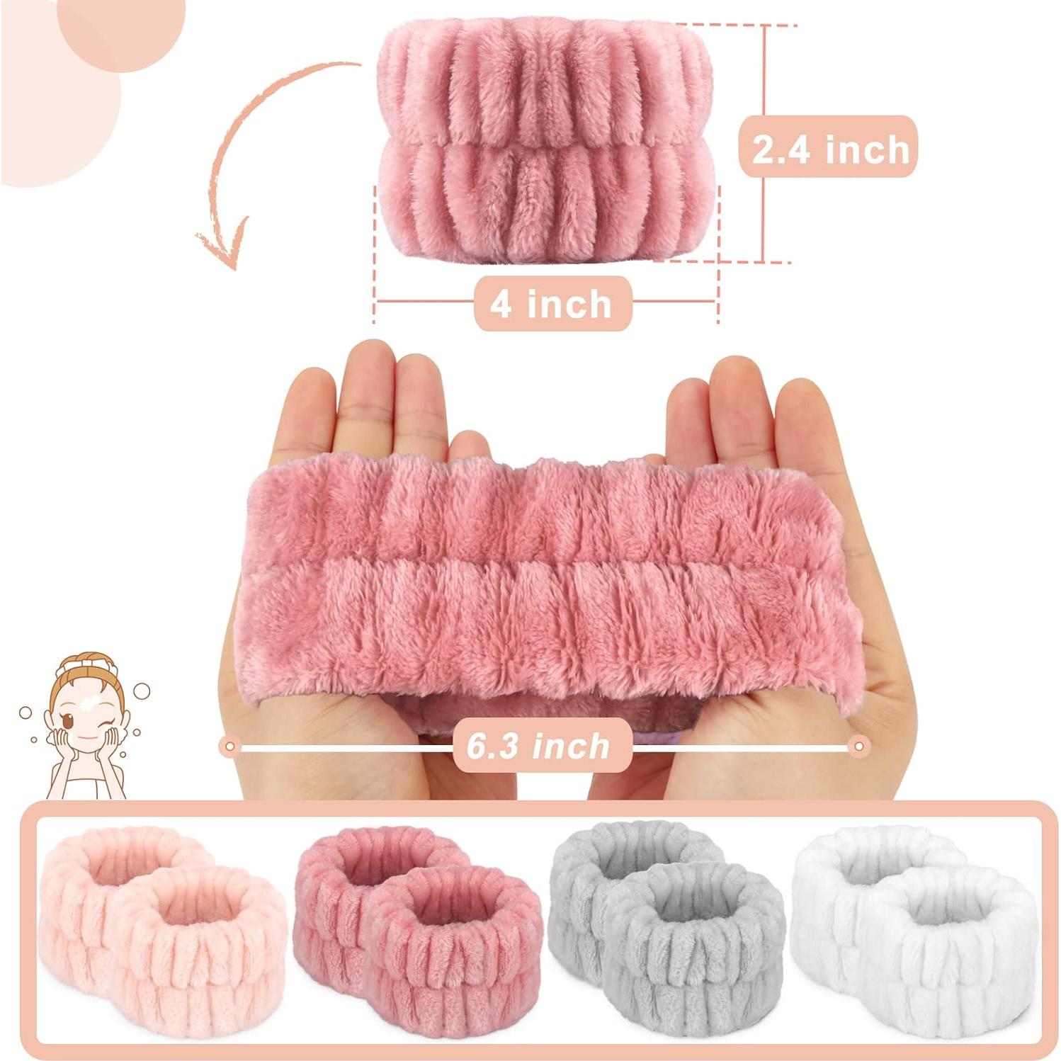 Bandas de Muñeca Absorbentes Crosize - 8 Pcs Microfibra