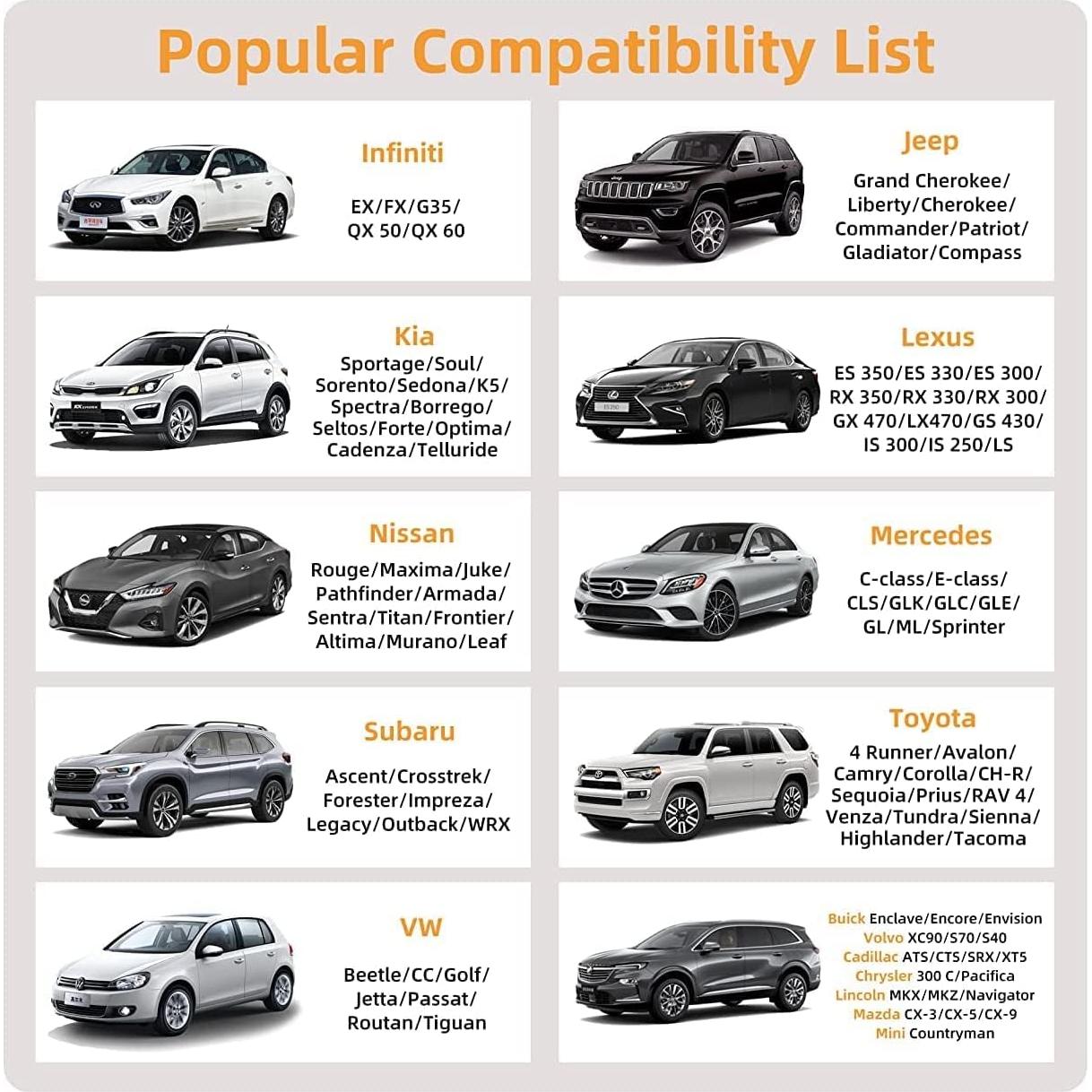 Cubiertas de Asiento de Coche Elantrip Beige 2 Pcs Antideslizantes