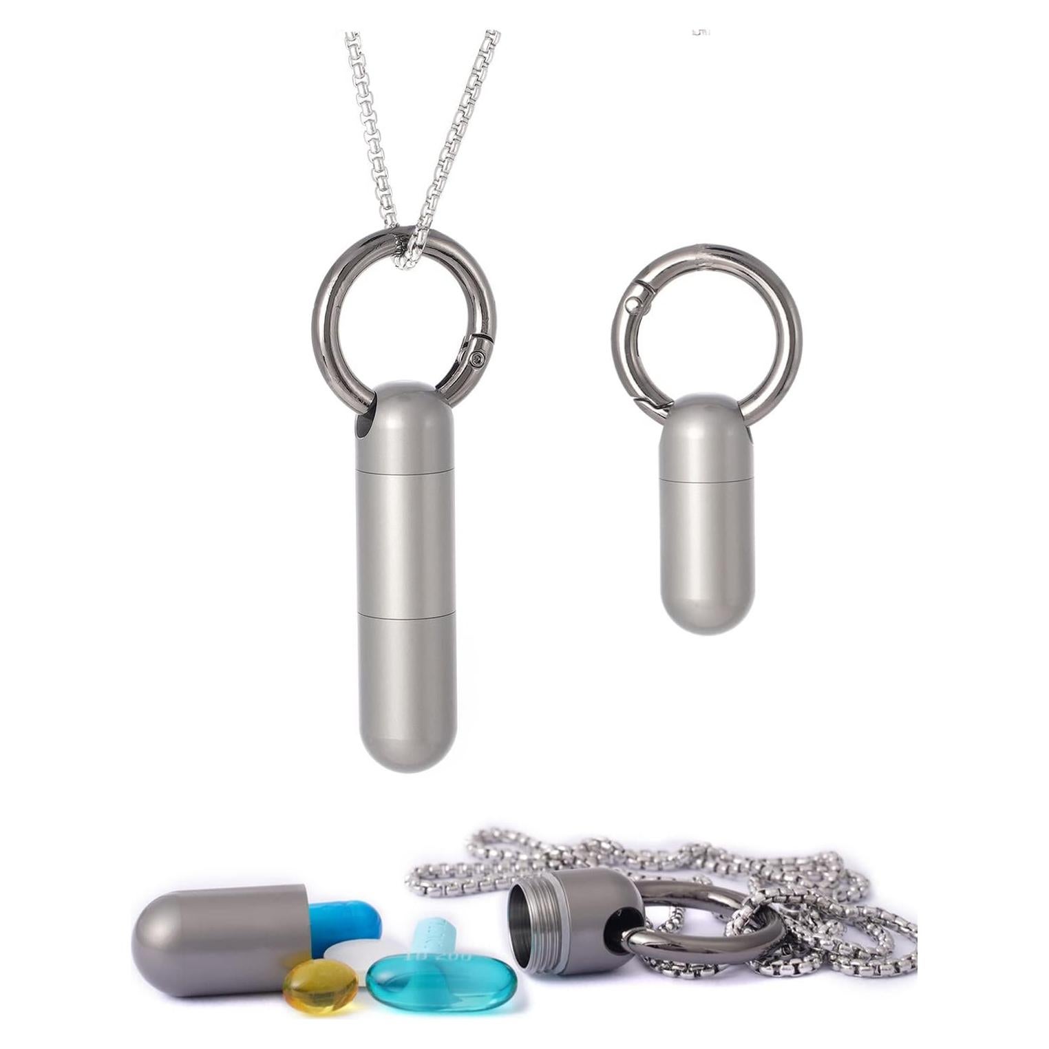 Portapíldoras Piffny Titán Torpedo Ajustable Impermeable