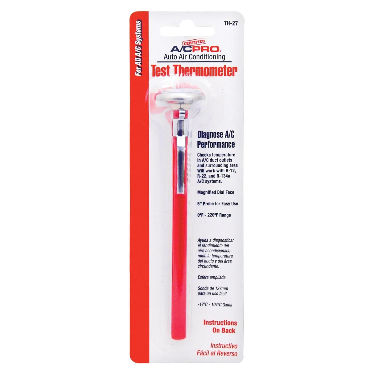 Termómetro de Prueba A/C Pro InterDyn TH-27 - Analógico