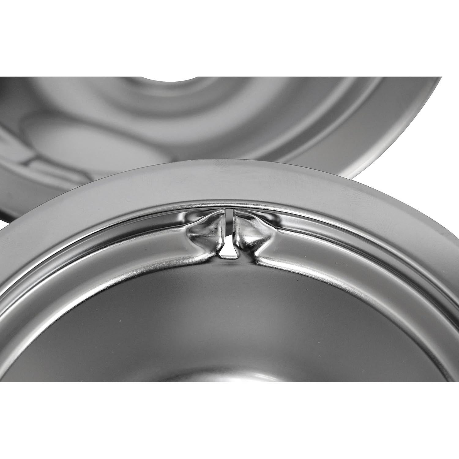 Platos de Goteo de Porcelana GE GE68C - 4 Piezas 15.24 y 20.32 cm