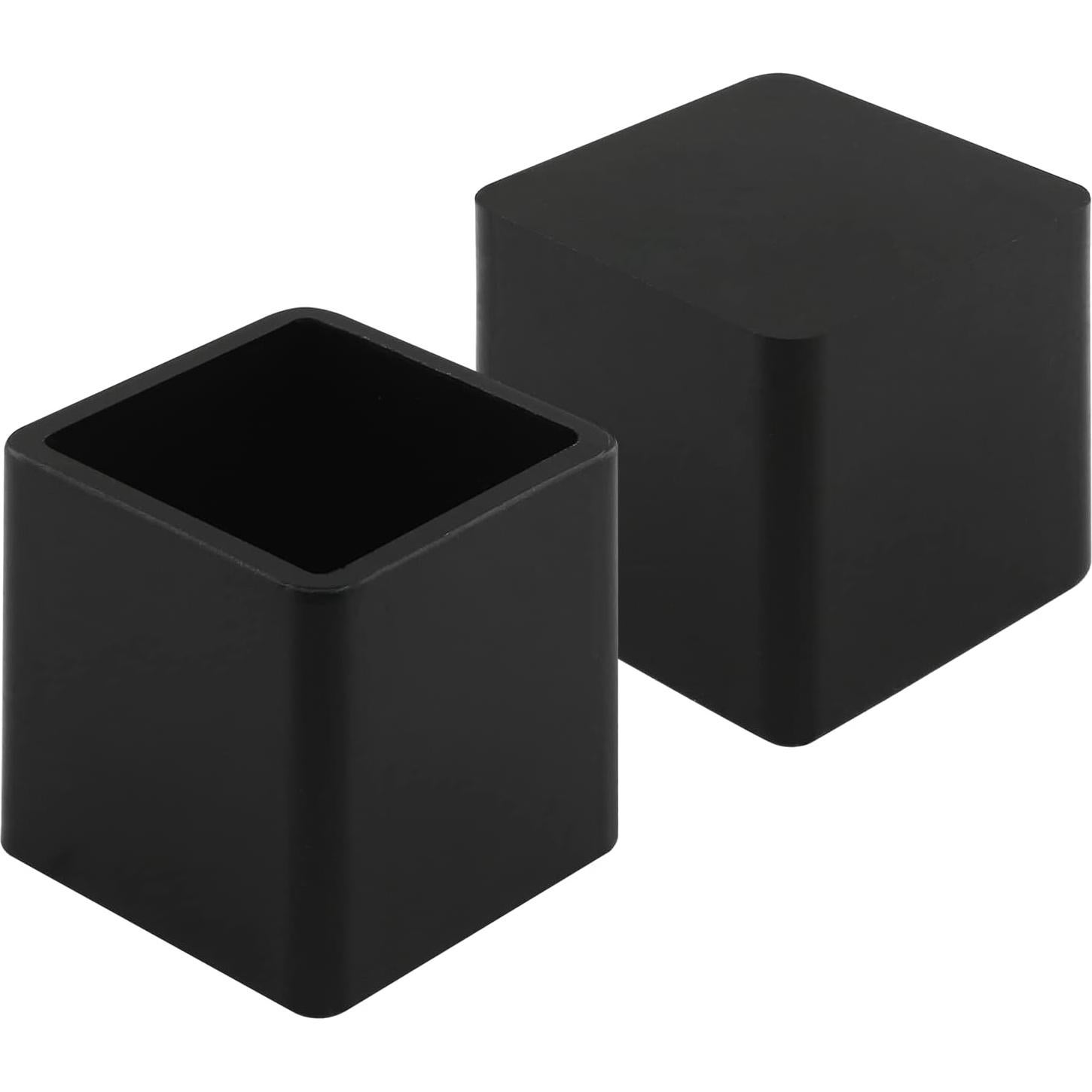 16 Tapones de Pierna de Silla HARSKIYER 20x20mm Negros