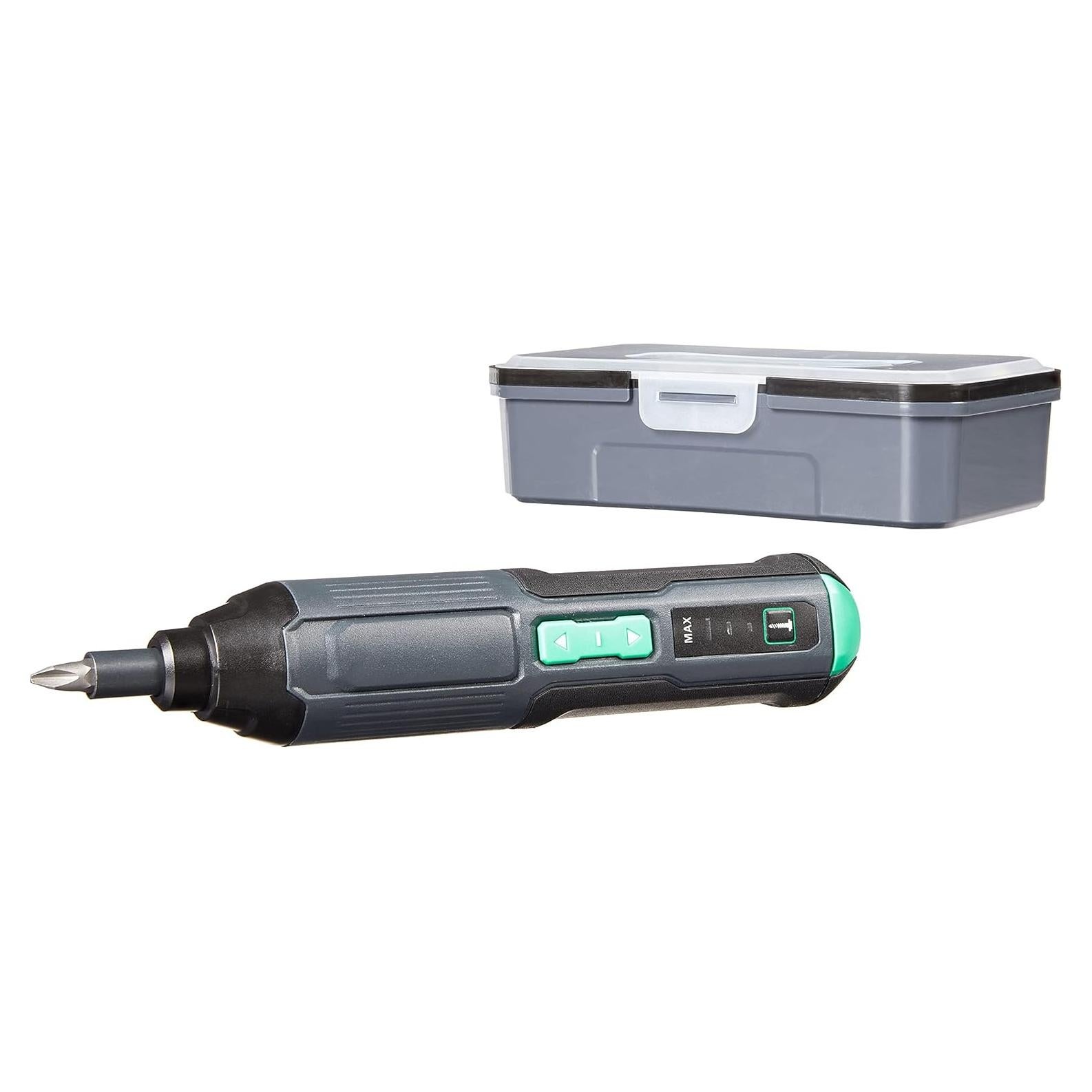 Destornillador Inalámbrico 4V Amazon Basics con 34 Puntas