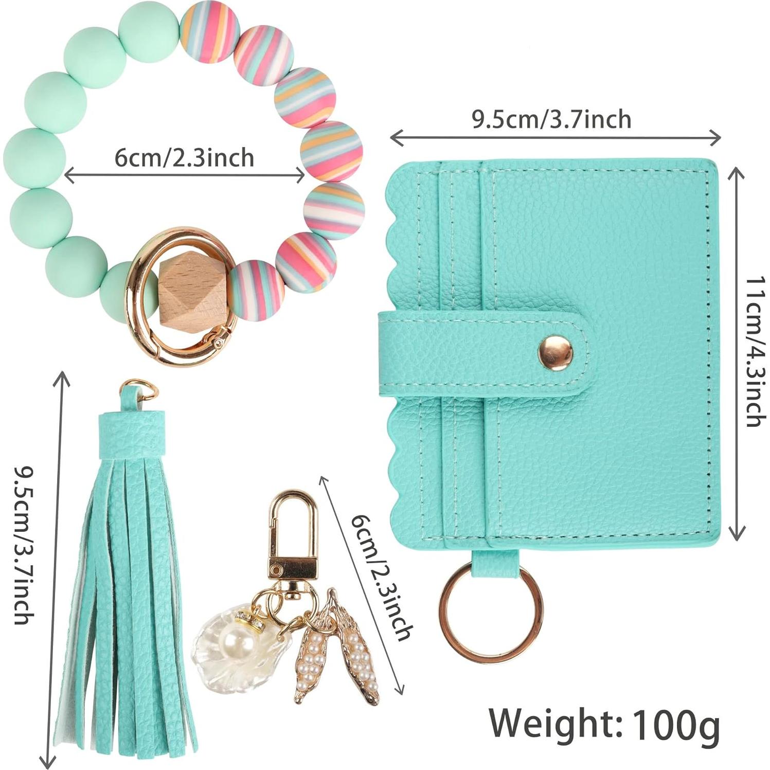 Billetera de Muñeca Guran para Mujeres con Llavero y Monedero