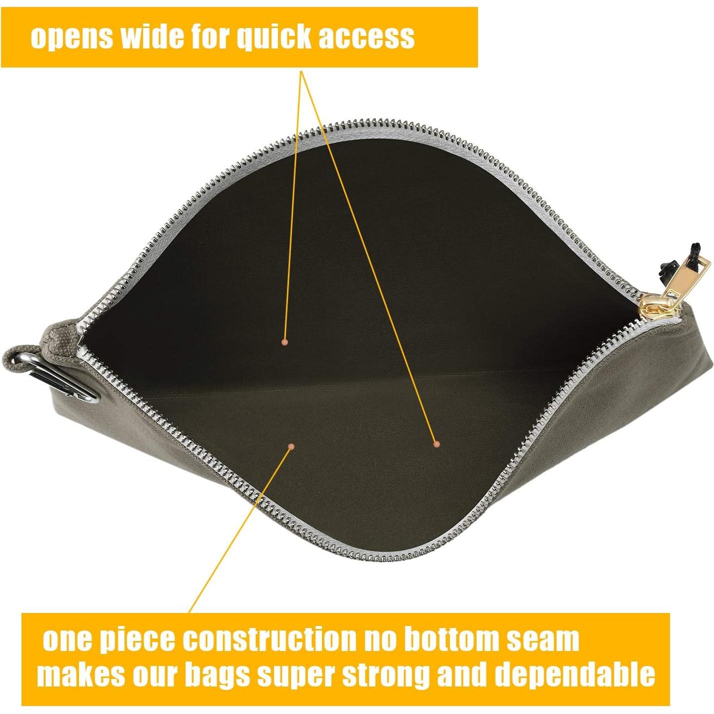 Bolsa de Herramientas de Lona FunOwlet - Paquete de 4 Colores