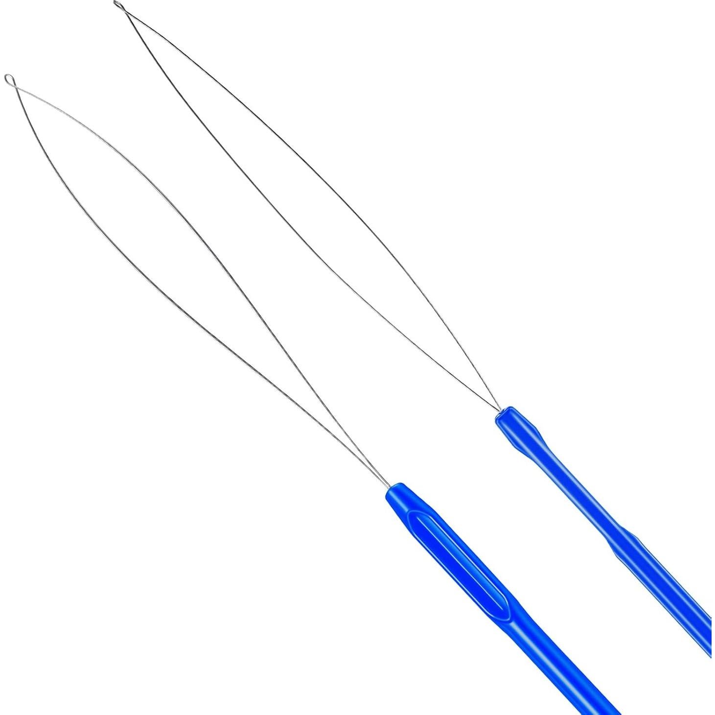 Kit de 10 Herramientas de Aguja para Extensiones de Cabello Zonon