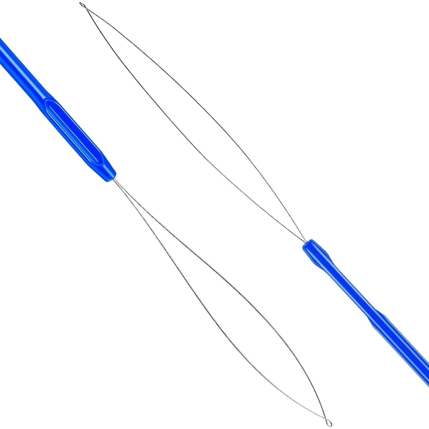 Kit de 10 Herramientas de Aguja para Extensiones de Cabello Zonon