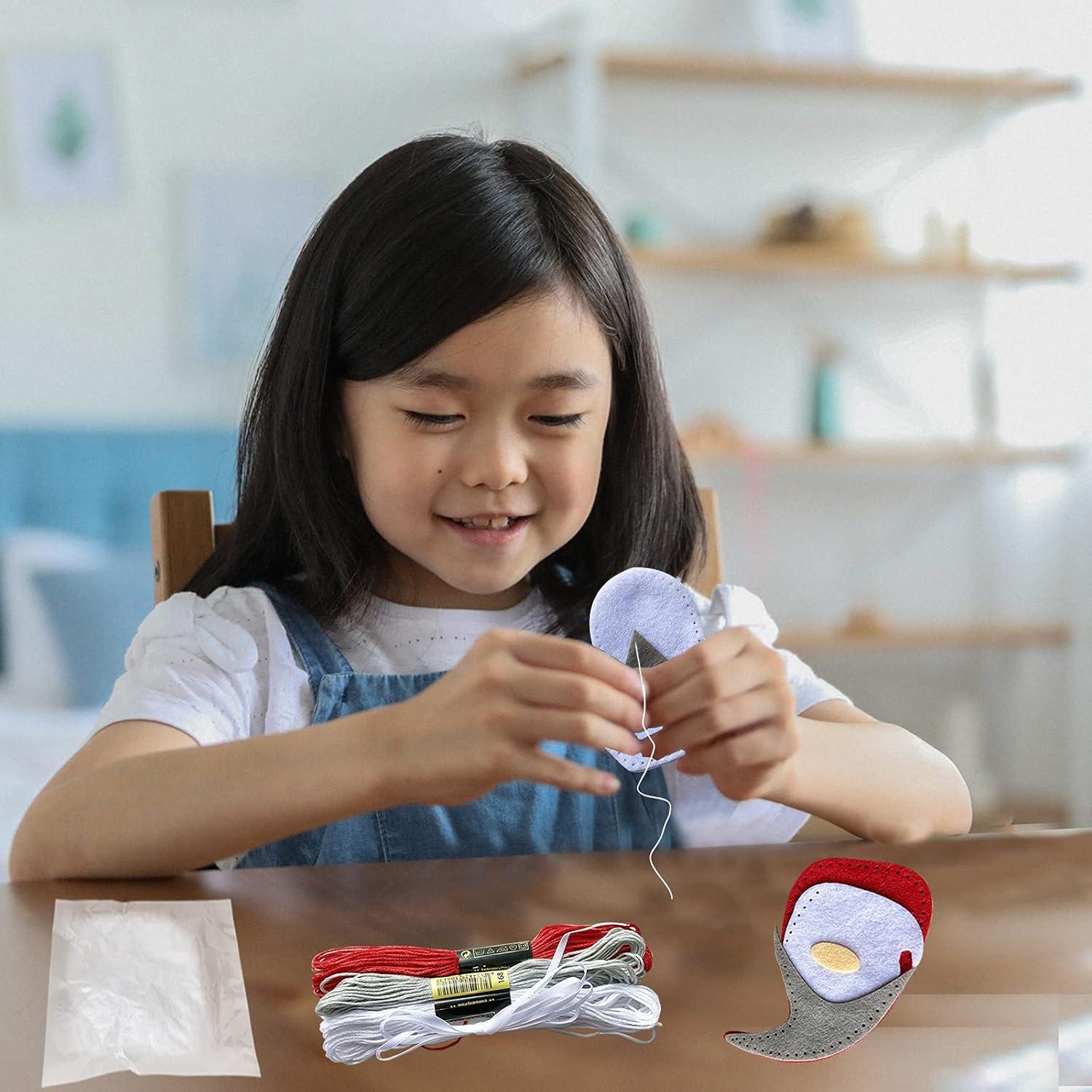 MOVEBO Kit de Manualidades Navideñas para Niños - 6 Adornos DIY