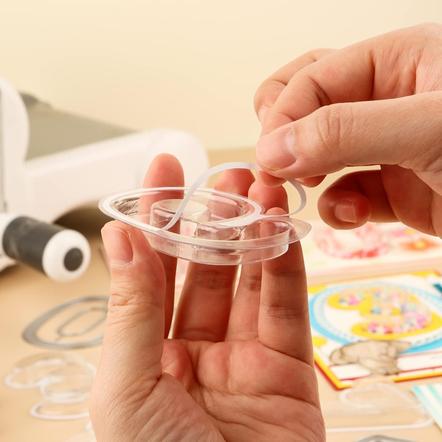 BAOFALI 13 Piezas Cubiertas Shaker 3D para Tarjetas DIY