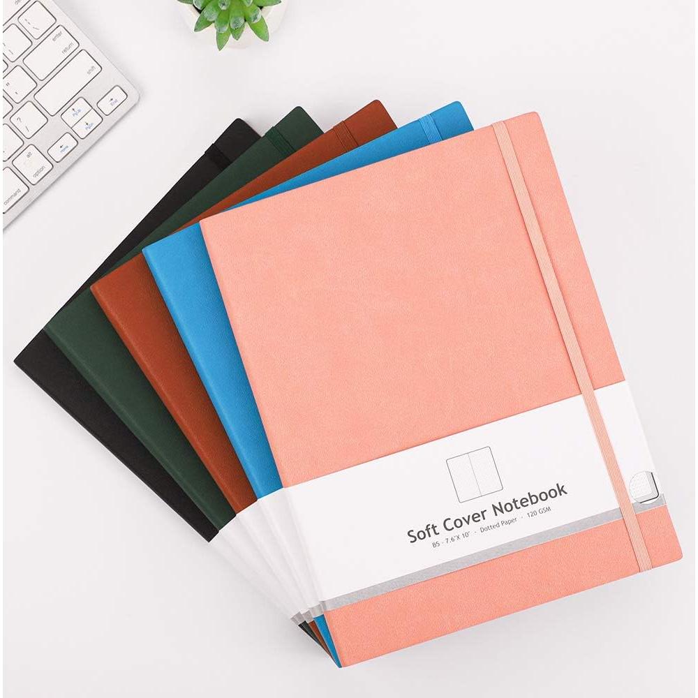 Cuaderno de Puntos AHGXG B5 2 Pack - Papel 120gsm Negro