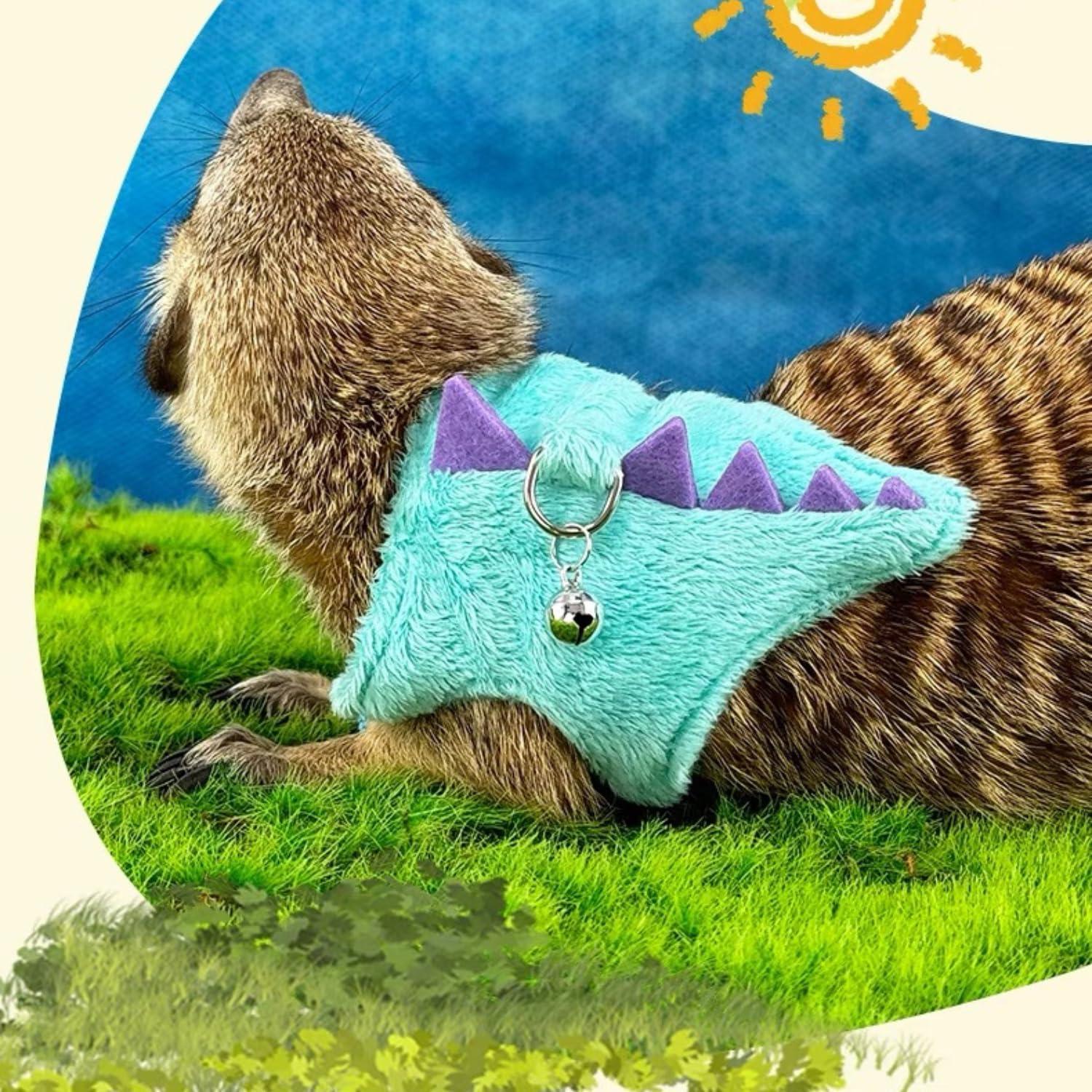 Conjunto Arnés y Correa SEZDEKI para Dragón Barbudo Azul