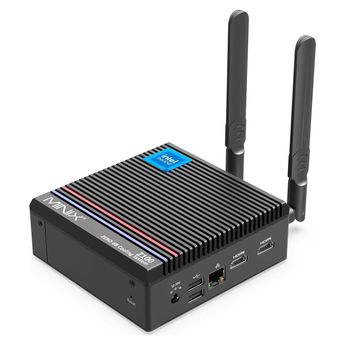 Mini PC MINIX NEO Z100-0dB 16GB/512GB 4K Sin Ventilador