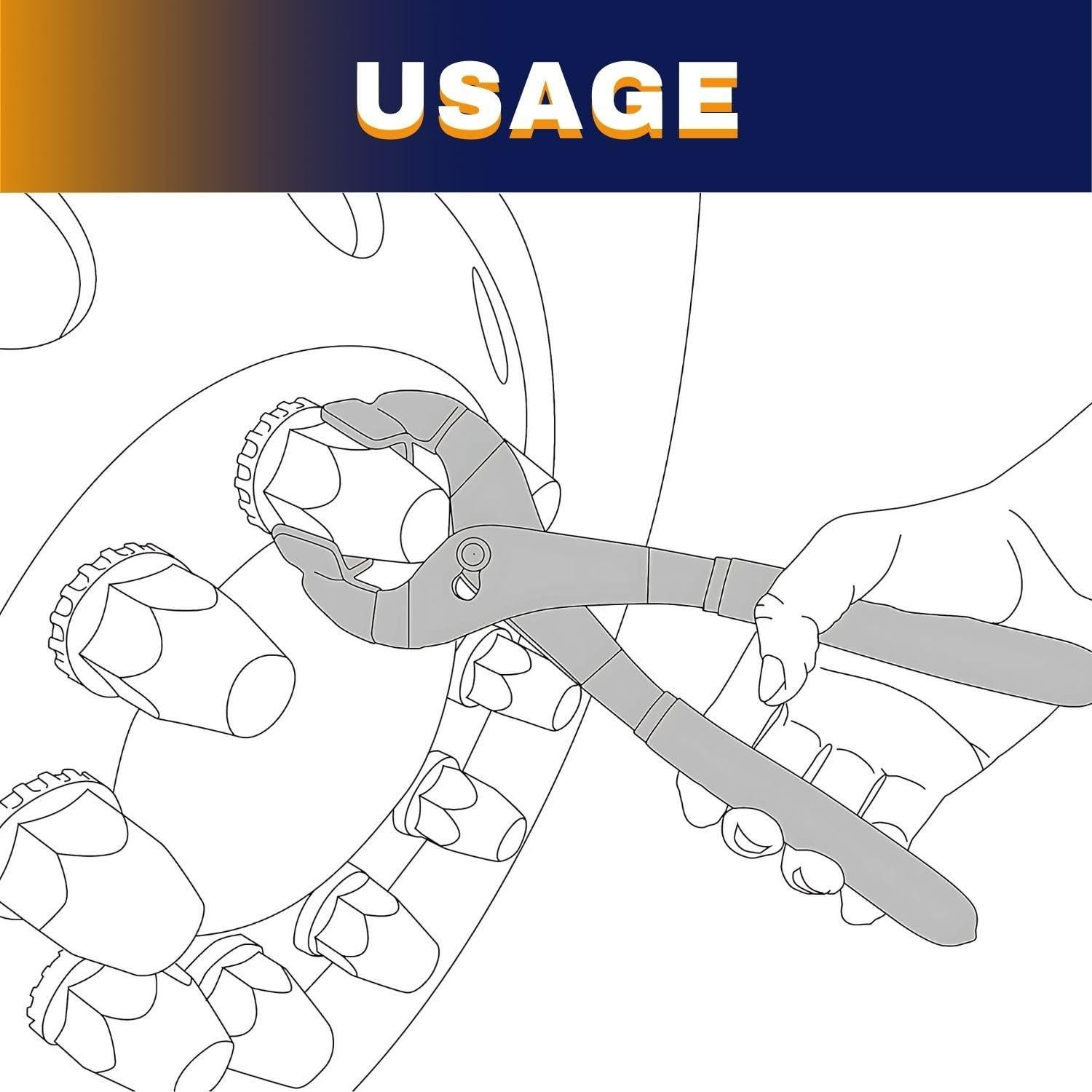 Extractor de Cubiertas de Tuercas de Rueda Torque TR616 33 mm