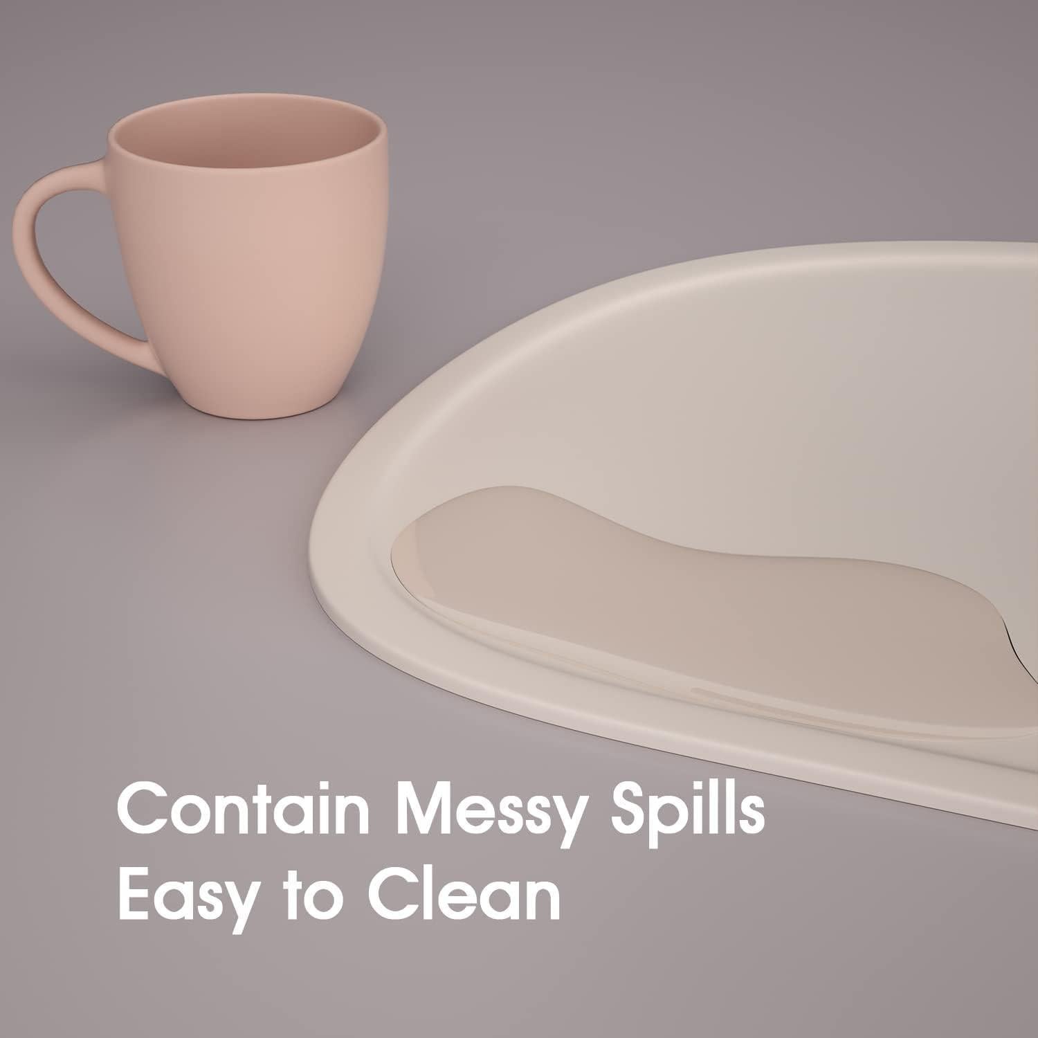 Mantel de Silicona Cuddle Campus Ovalado Antideslizante 45.72x27.94 cm