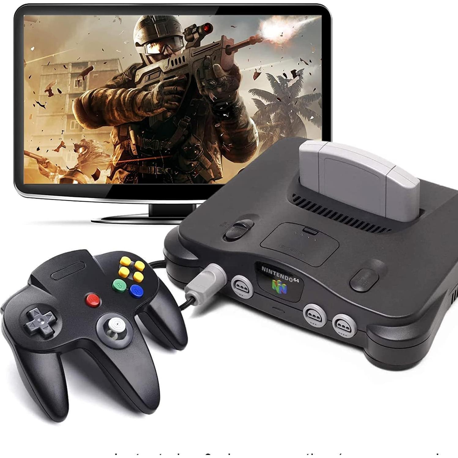 Controlador Clásico con Cable Burcica para N64 - 2 Paquetes