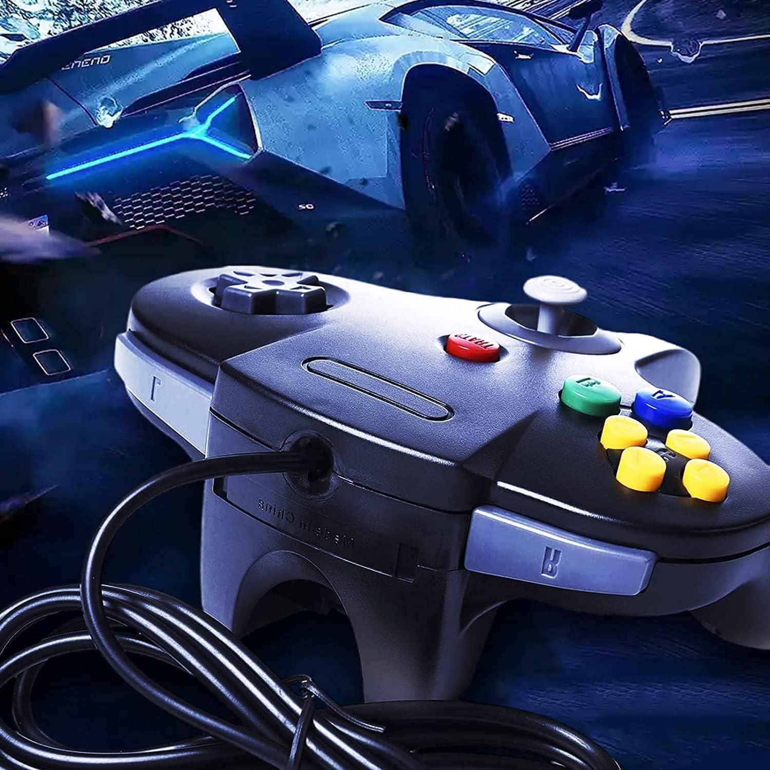 Controlador Clásico con Cable Burcica para N64 - 2 Paquetes