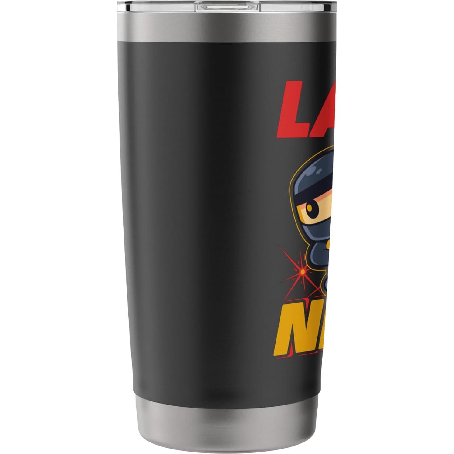 Taza Aislada de Acero Inoxidable 20 oz Lazer Tag Ninja